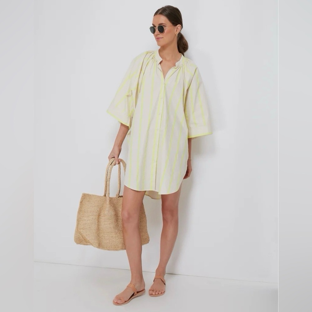 Tuckernuck Pomander Place Women’s Stripe Swim Coverup Dress